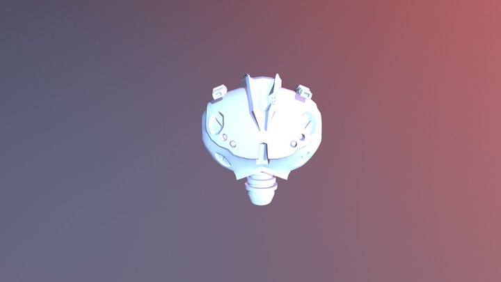 Robot Head/Torso 3D Model