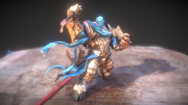 Test - Drakk CC Model 3D Model