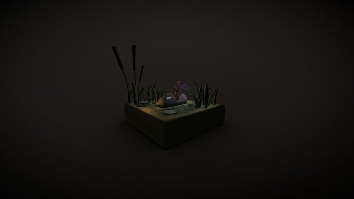 Travelling Mouse 3D Model
