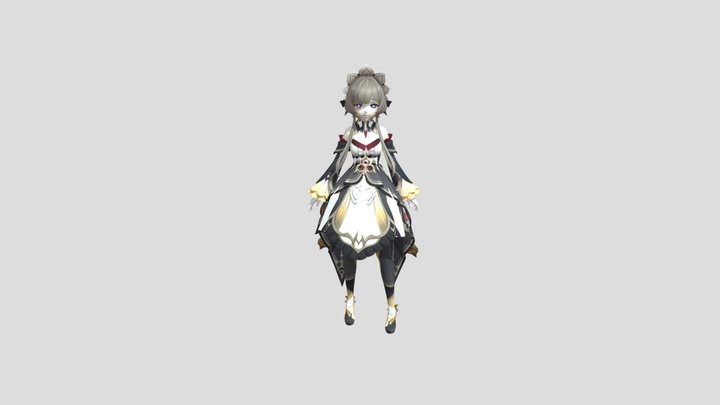 Sandrone rigged (Free) 3D Model