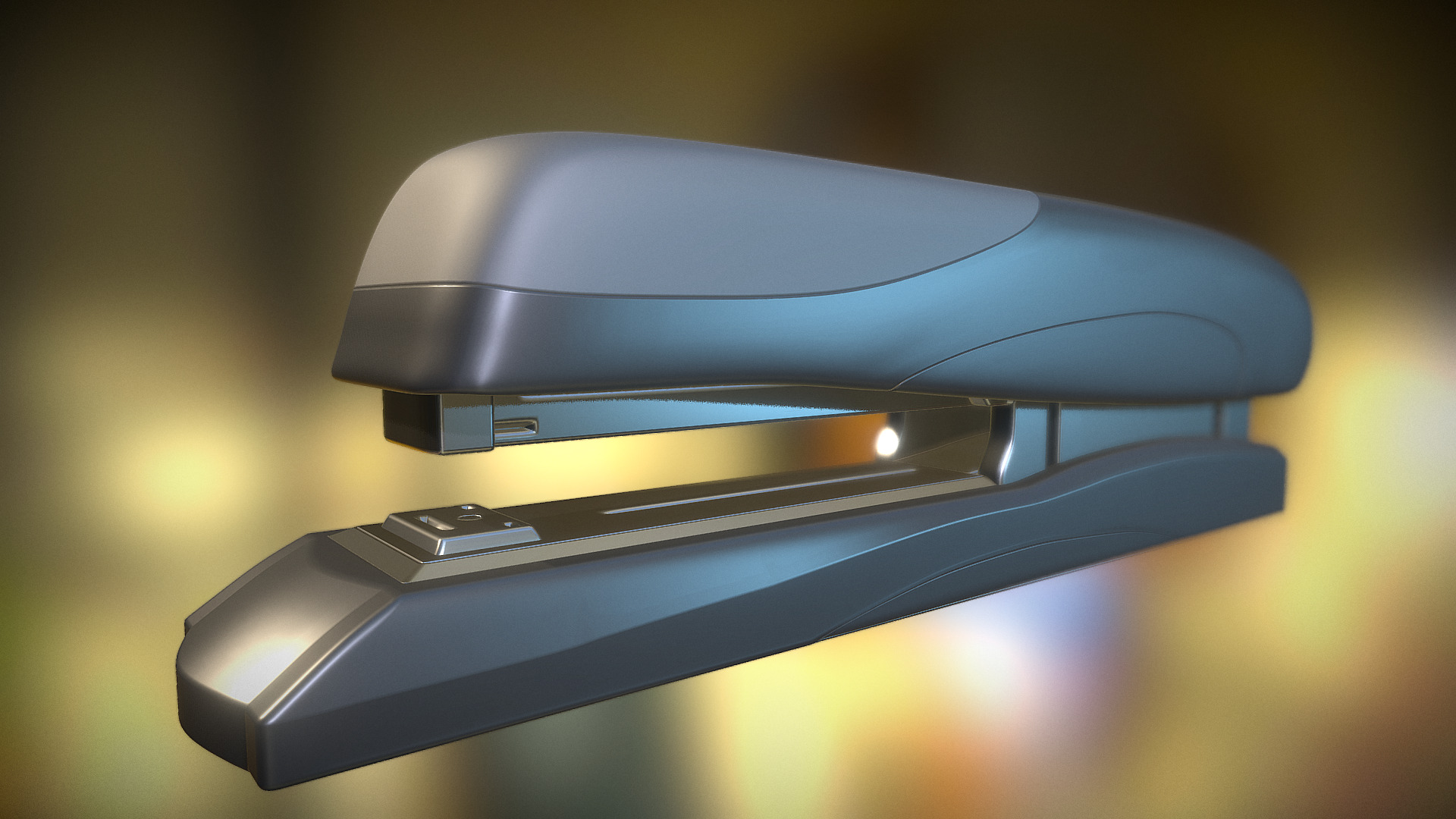 3D model Stapler High Poly Version - This is a 3D model of the Stapler High Poly Version. The 3D model is about a close-up of a computer mouse.