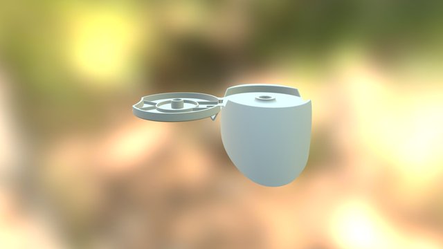 Shampoo Cap 3D Model