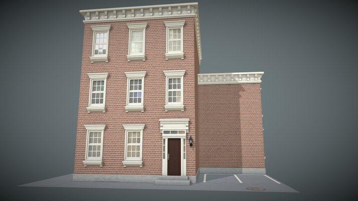 Townhouse 3D Model