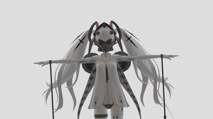 Luna: Laurel ( Punishing Gray Raven) 3D Model