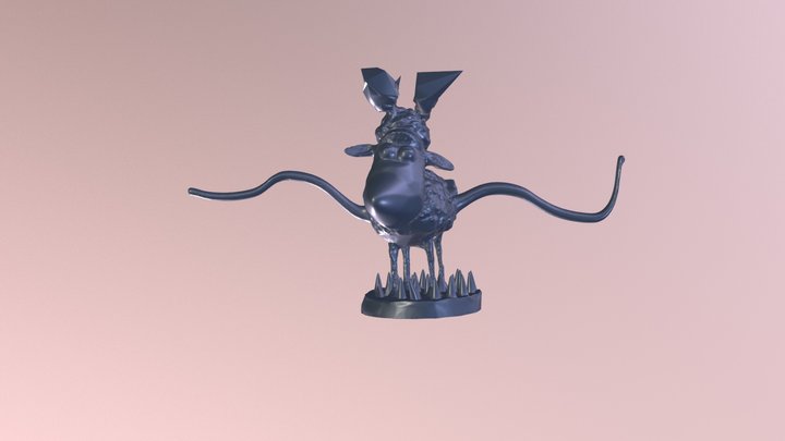 Devil Sheep 3D Model