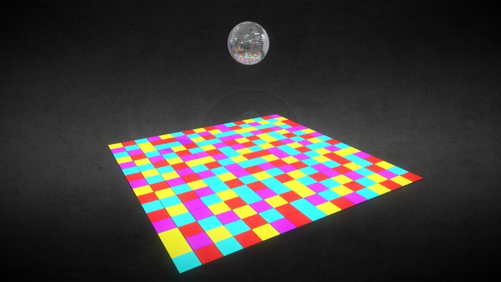 Disco Ball & Dance Floor