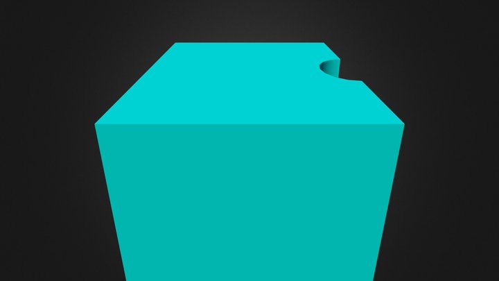 Block 'D' 3D Model
