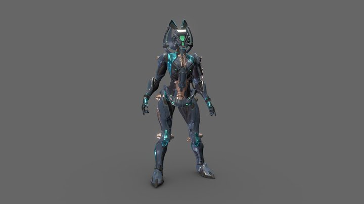 Ivara_Pose_B 3D Model