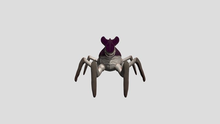 Alien Creature 3D Model
