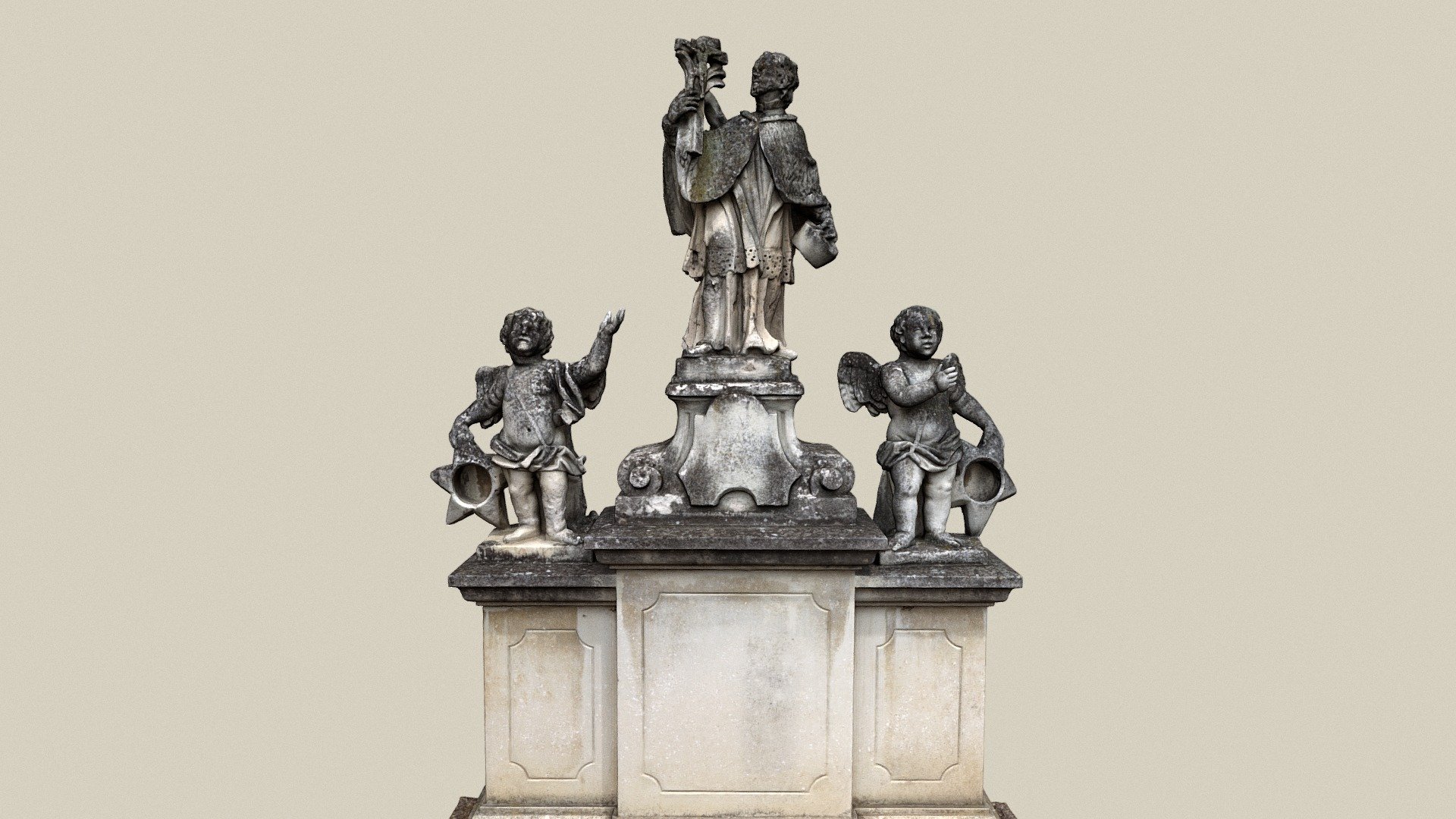 Hl. Nepomuk — Sketchfab embed 3D viewer