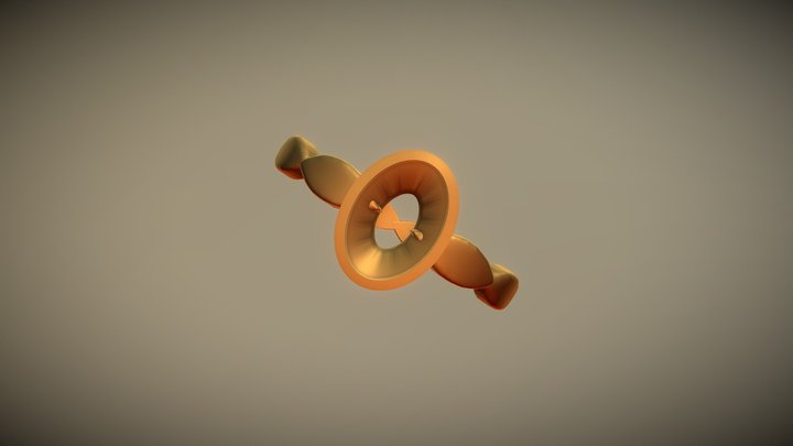 R13_7x5mm-Oval_001 3D Model