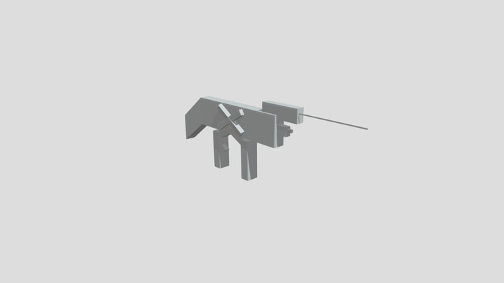 SCI-FI RIFLE 3D Model