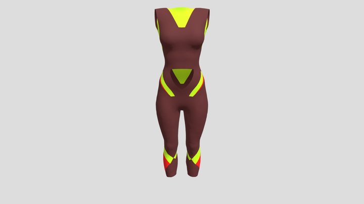 SciFi_CC_Costume 3D Model