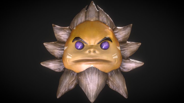 The Legend Of Zelda Darunia Mask. 3D Model
