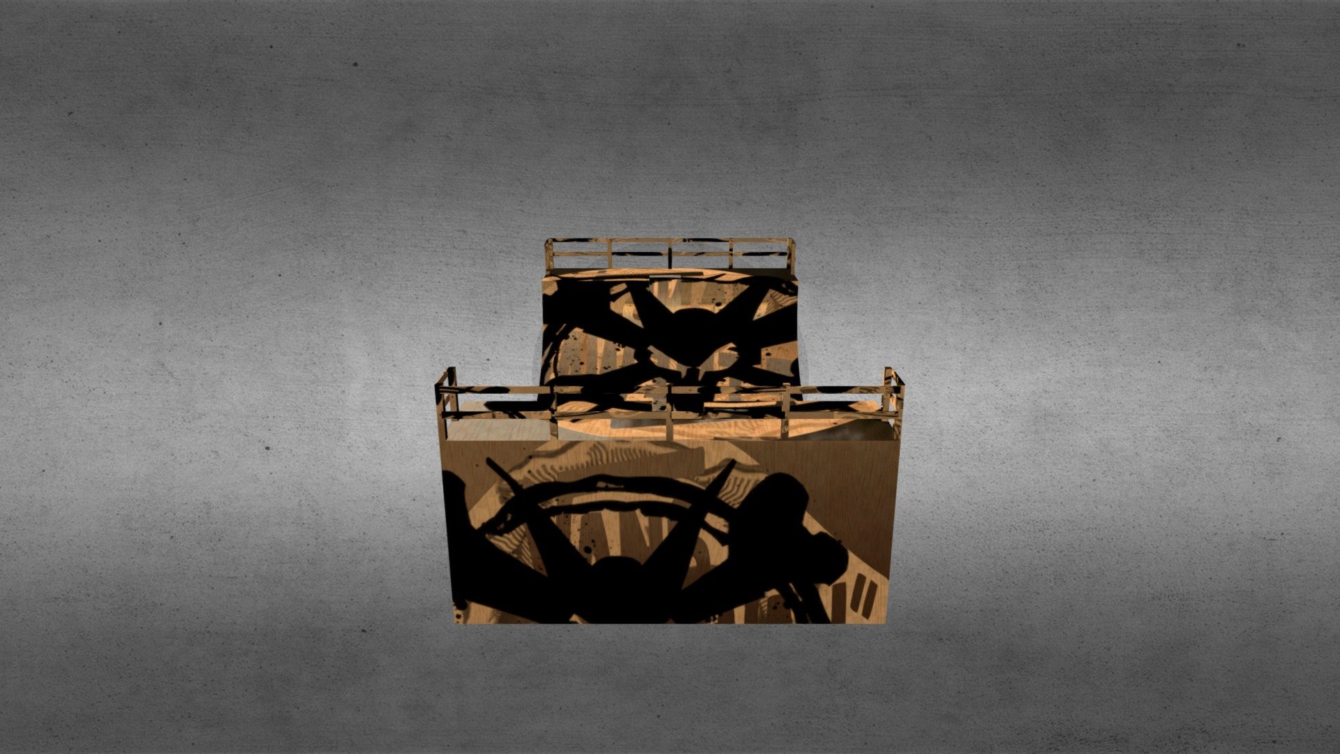 Skate Ramp Textured