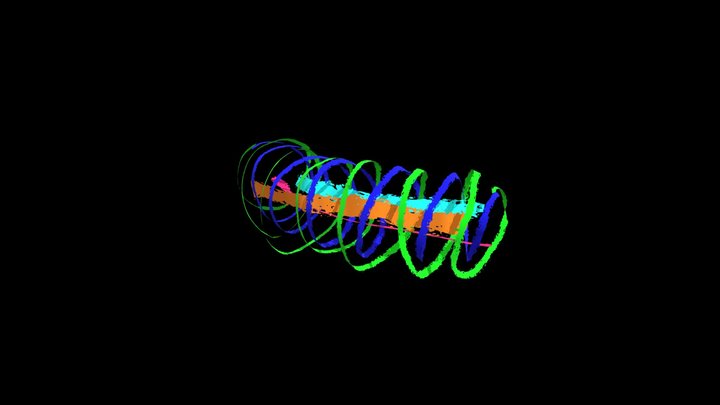 Swirly Lights 3D Model