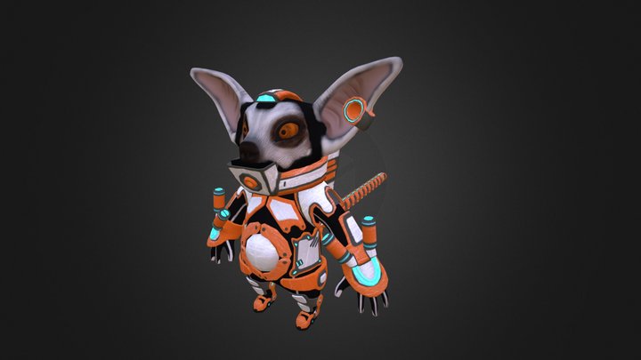 Munkeyd 3D Model