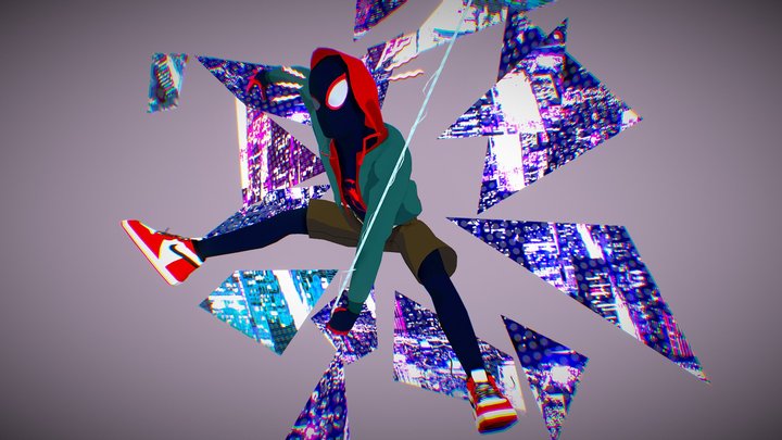 Spider-Man (Into the Spider-verse) 3D Model