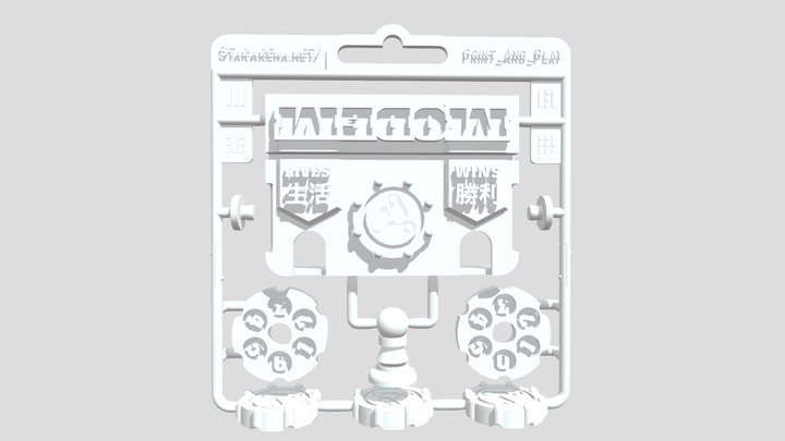 MODEM_3.0_CARD-GAME_STARTER-KIT_ASSEMBLY 3D Model