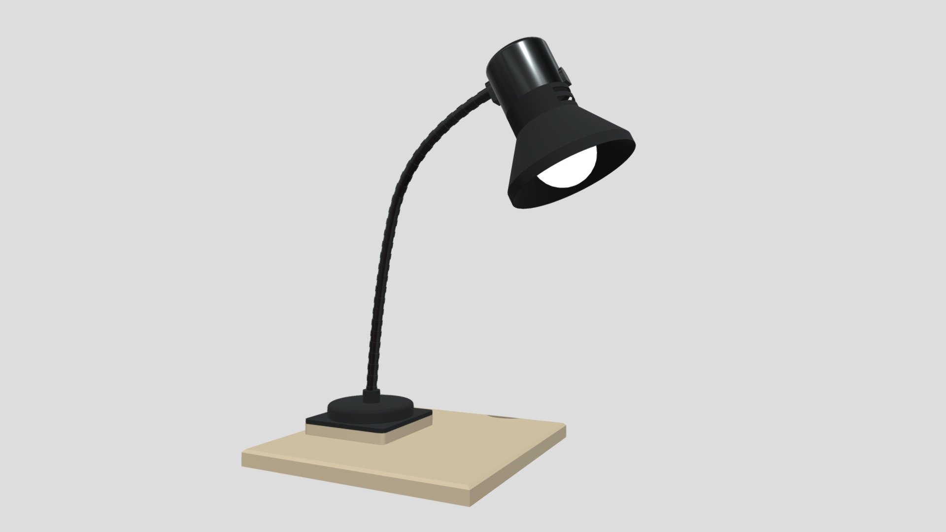 Explosion proof desk lamp