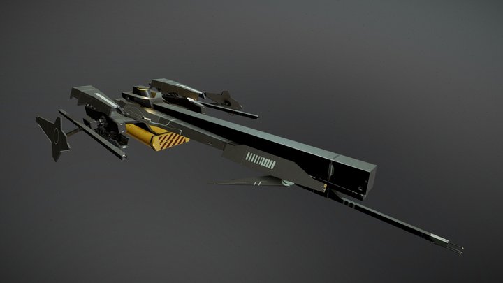Spacecraft 3D Model