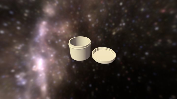 Space Container "Honey Jar" 3D Model
