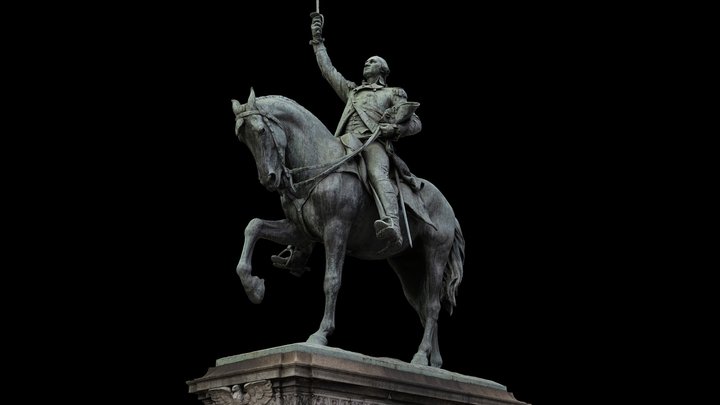 George Washington (Equestrian statue) 3D Model