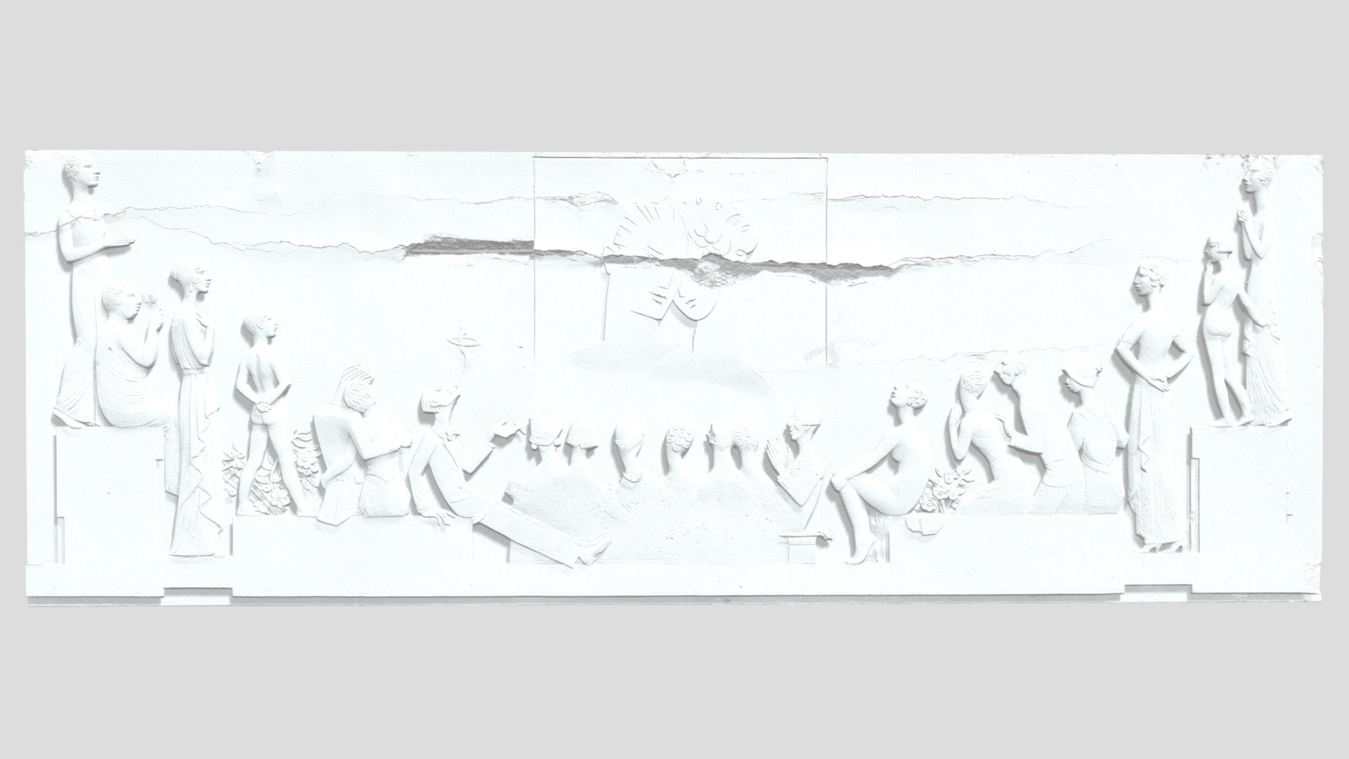 Apollo Victoria Relief Laser scan 3D model by Centreof