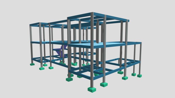 PROJETO_ESTRUTURAL_GUILHERME 3D Model