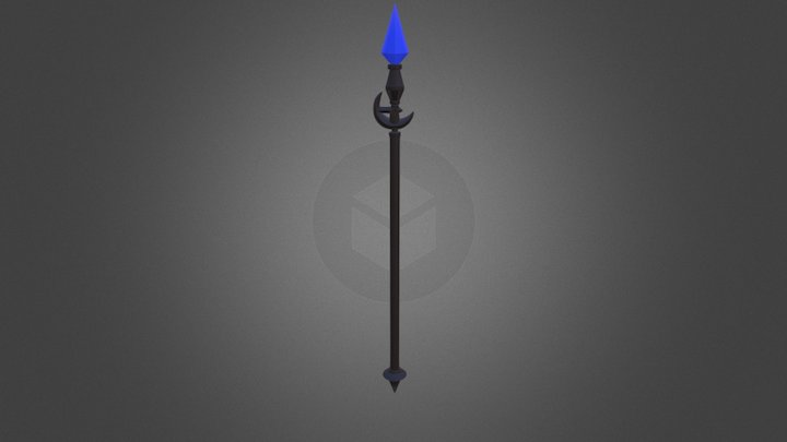Gwendoline's Staff 3D Model