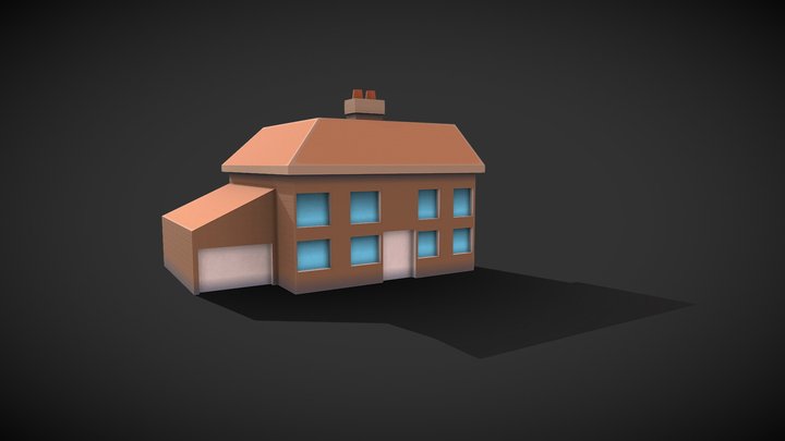 House Icon 3D Model