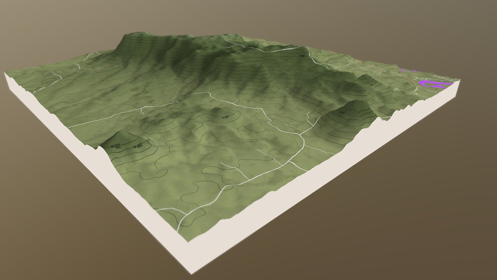 Cerro São Miguel - Download Free 3D model by IFSC - Câmpus Garopaba ...