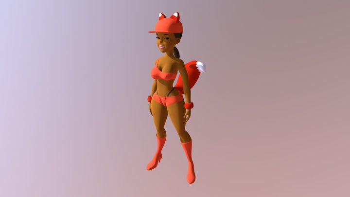 Foxxy Love 3D Model