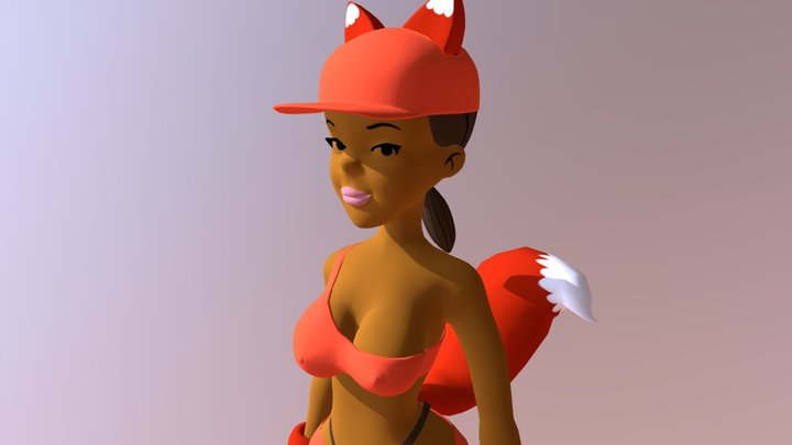 Foxxy Love 3D Model