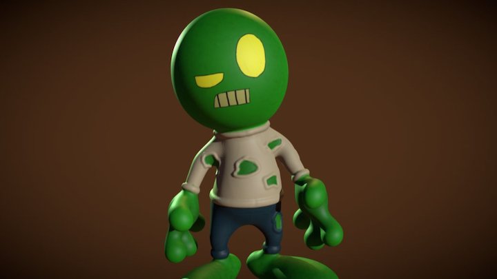 Zombie 3D Model