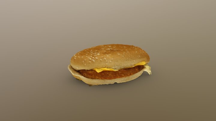Burger 3D Model