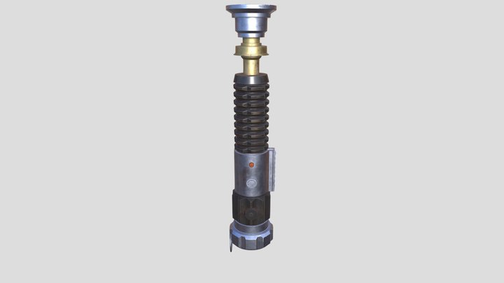 Obi-wan's Lightsaber 3D Model