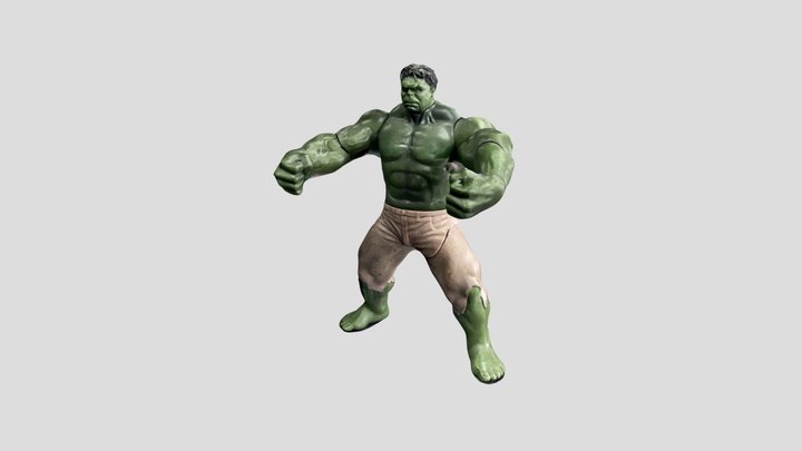 Hulk Figure Polycam Scan