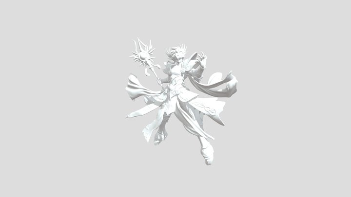 CHEVALIER DU SCEPTRE 3D Model