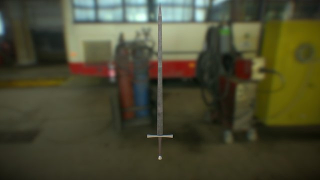 Rusty Sword 3D Model