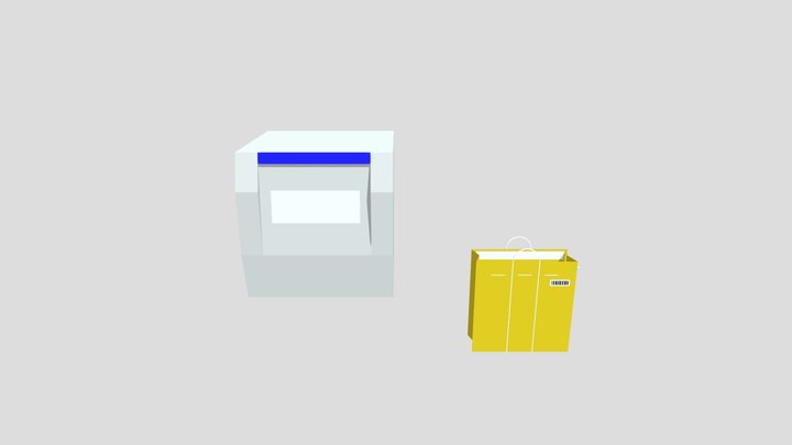 papiercontainer_smal 3D Model