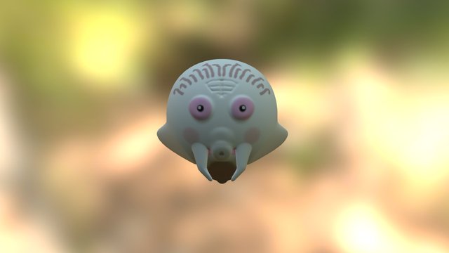 Pig/Human/Spider/Fish 3D Model