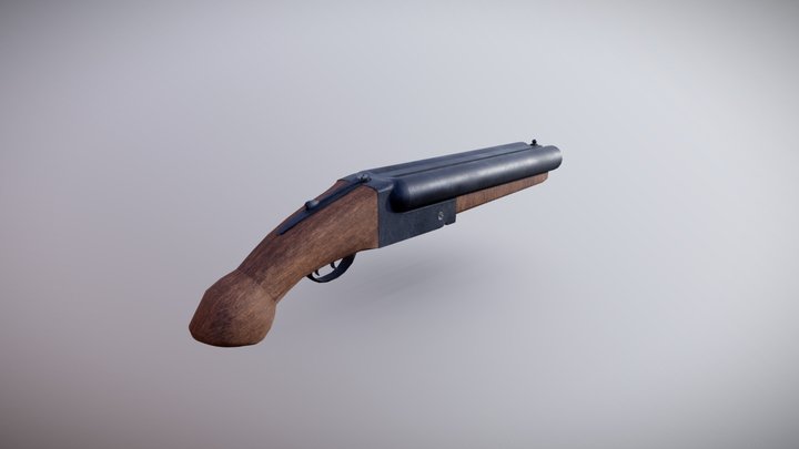 Sawed-Off 3D Model