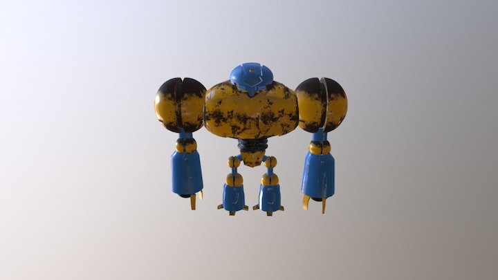 Robot Textures 3D Model