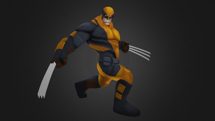 WOLVERINE 3D Model
