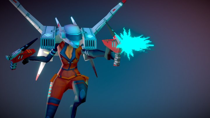 Skymaiden Percee 3D Model