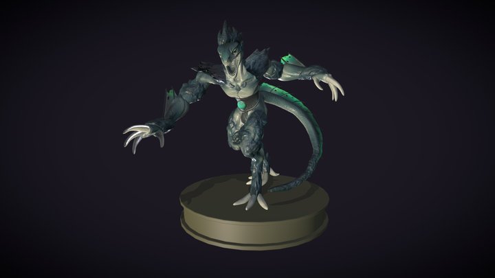 Creature HEAJ (Styled Pose) 3D Model