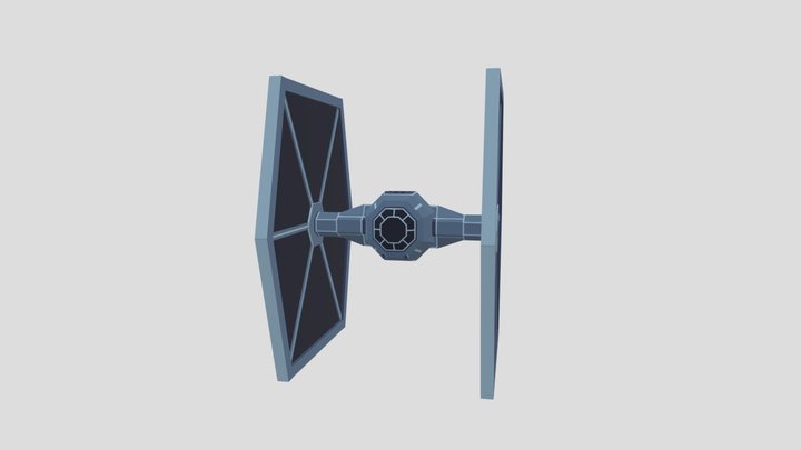 TIE Fighter 3D Model