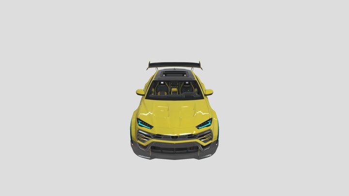 Modified_lamborghini_urus 3D Model