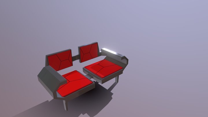 Two- Seater 3D Model